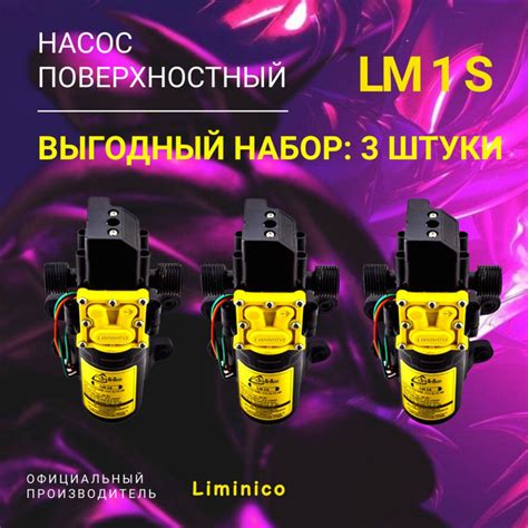 Электрический насос Liminico Насос1, 14.4 л/мин - купить по выгодной ...