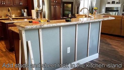 Stone Kitchen Island Diy Things In The Kitchen