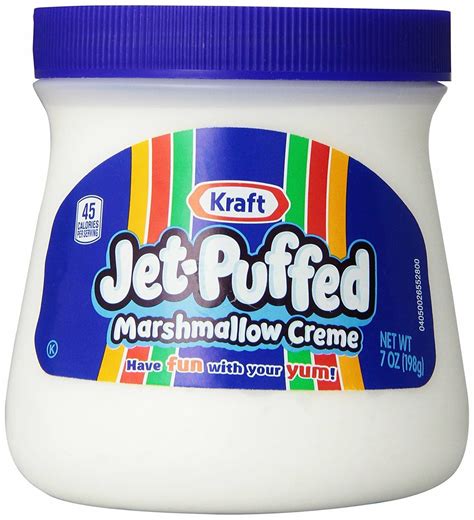 KRAFT JET-PUFFED MARSHMALLOW CREME 7 OZ FREE WORLDWIDE SHIPPING