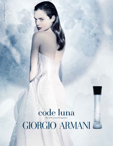 Valeria Bilello's Giorgio Armani Code Luna Perfume Ad Campaign - StyleFrizz