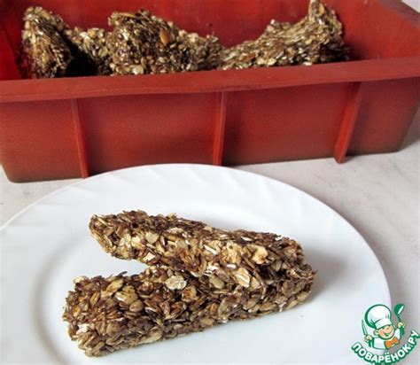 Энергетические батончики с клюквой – кулинарный рецепт