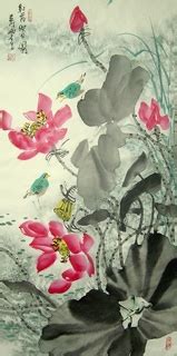 Su Yu Shi Paintings, Chinese Lotus Painting Artists Biography, Artworks