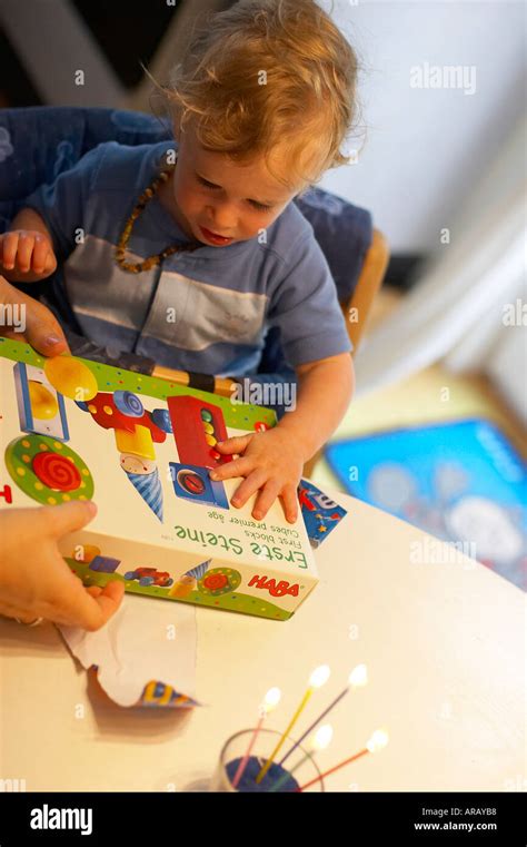 first birthday of baby Stock Photo - Alamy