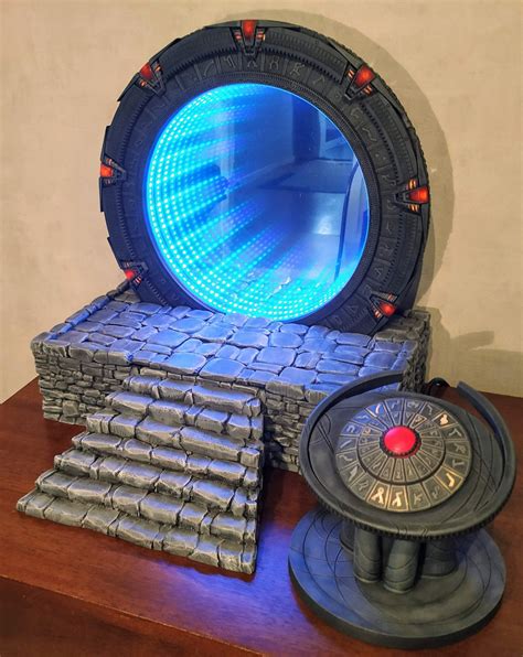 3D Printed "working" Stargate with DHD. : r/Stargate