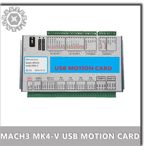 Commandes Contrôles Moteur Équipements Professionnels Mach 3 4 Axis