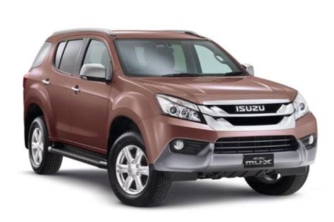 Isuzu Mu X Rad Reifengr En Lk Einpresstiefe Und