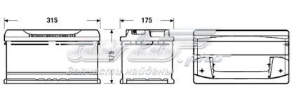 TB802 Tudor batería de arranque