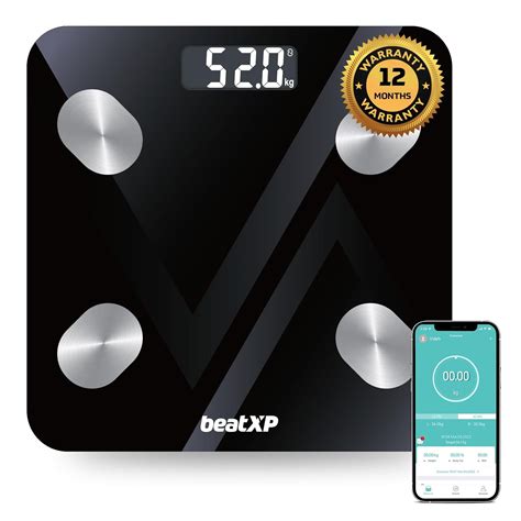 Beatxp Smartplus Ace Bluetooth Bmi Weight Machine For Body Weight With