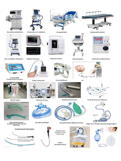 ICU Supplies | PDF