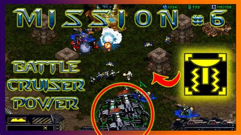 StarCraft 1 BROODWAR TERRAN Mission 06 Emperor S Flight YouTube