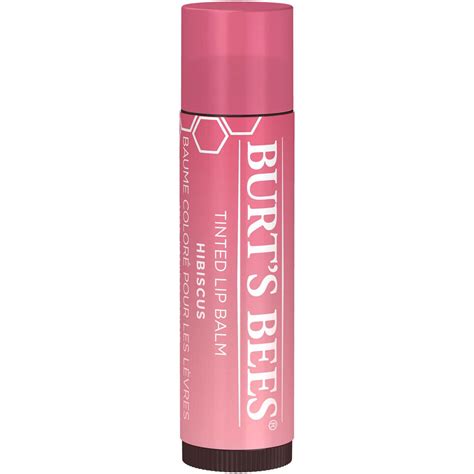 Burt's Bees Hibiscus Tinted Lip Balm - Shop Lip balm & treatments at H-E-B