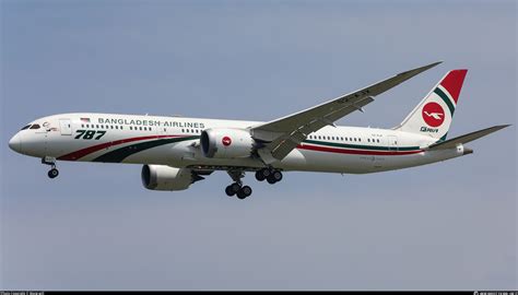 S2 AJX Biman Bangladesh Airlines Boeing 787 9 Dreamliner Photo By Wang