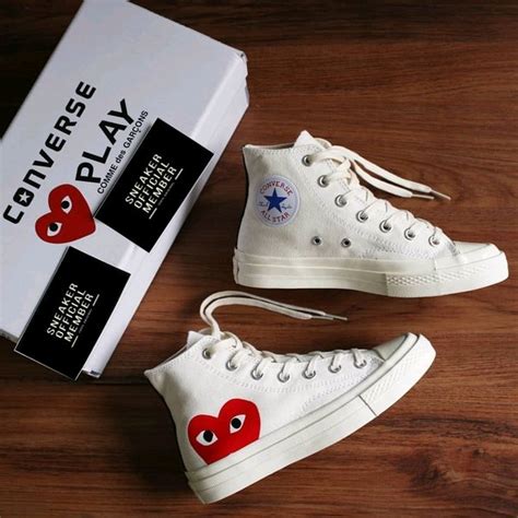 Jual Sepatu Converse All Star Ct Chuck Taylor 70s High X Cdg Play Off