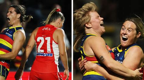 Aflw Finals 2023 Adelaide Crows Vs Sydney Swans Semi Final Live