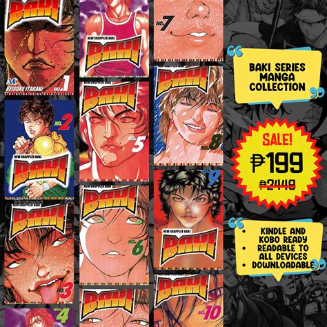 Baki Manga Collection | Complete Series | English | Digital Download