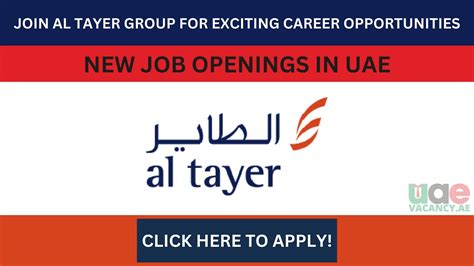 Al Tayer Group Careers In UAE 2025 New Job Vacancies And Application