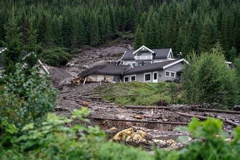 Niż Hans Nad Skandynawią Powodzie W Norwegii Na Rzece Pękła Tama