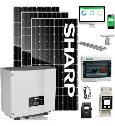 Kit Solar Completo Ongrid Inyecci N Cero Kwh Autoconsumo