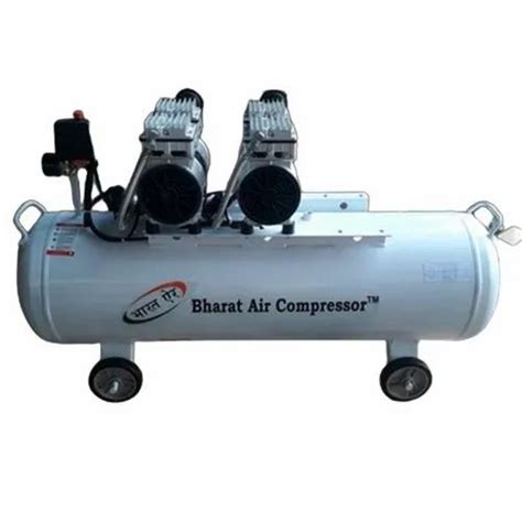 Bharat 3HP Double Stage Low Pressure Air Compressor Air Tank Capacity