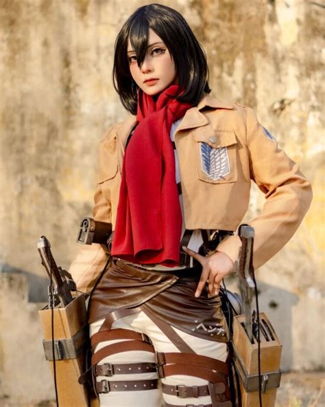 Mikasa Cosplay from Attack On Titan - OtakuKart