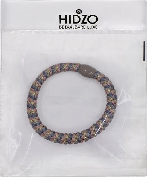 Hidzo Knekkie Elastiek Armband Pastel Kleuren Bol