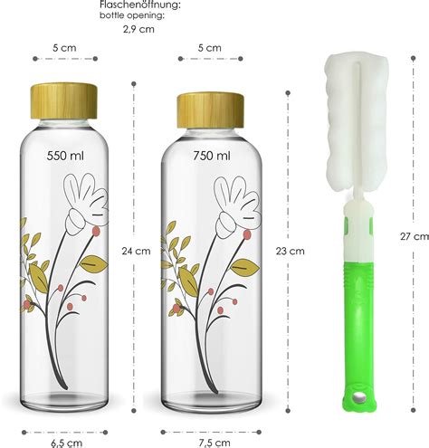 para Llevar para té Cubierta de Neopreno Wenburg Cantimplora Botella de