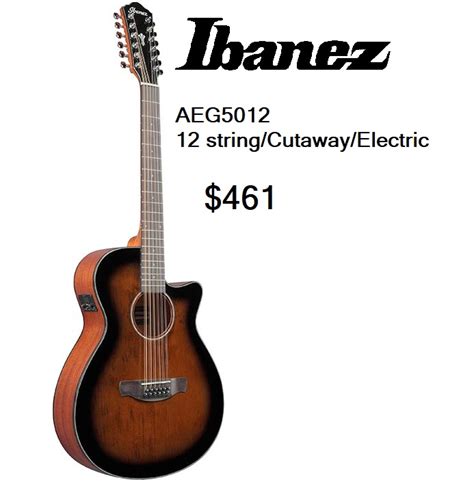 Ibanez Aeg String Acoustic Electric Murphy S Music