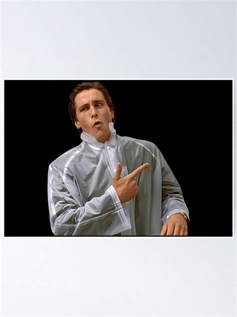 American Psycho Patrick Bateman Poster For Sale By Chaosblade