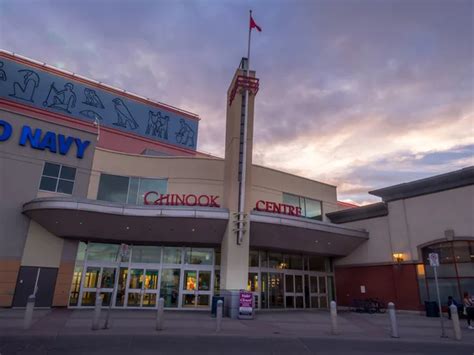 Cineplex movie theatre at Chinook Centre mall – Stock Editorial Photo ...