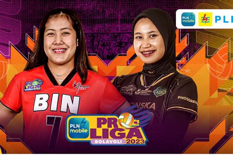 Live Streaming Jakarta BIN Vs Gresik Petrokimia Di Proliga 2023 Hari