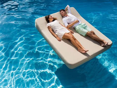 Sunbrella® floating lounger JACKIE TWIN By MR BLUE SKY