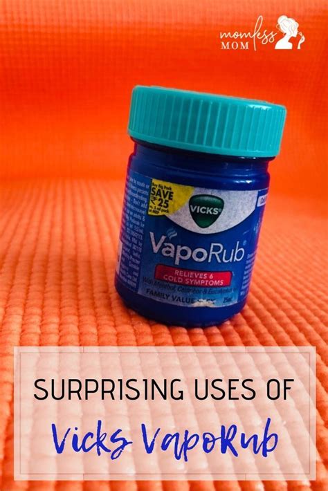 Surprising Vicks Vaporub Uses Vicks Vaporub Uses Vicks Vaporub Vicks