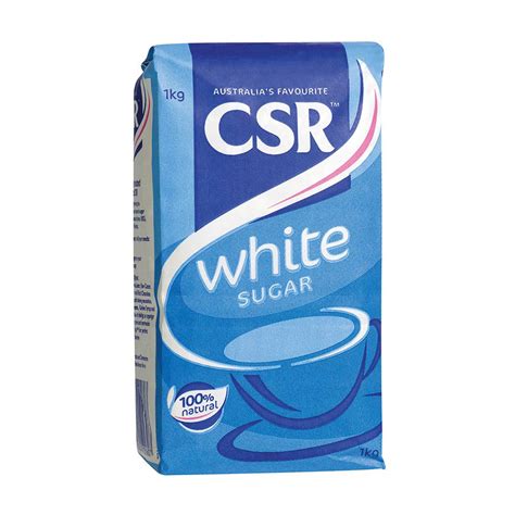 Csr White Sugar Pack 1kg Cos Complete Office Supplies