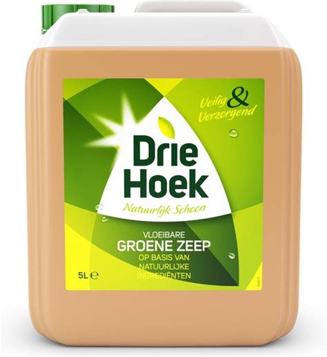 Driehoek Groene Zeep Vloeibare Zeep 5 Liter Bol