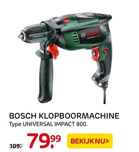 Bosch Klopboormachine Aanbieding Bij Praxis