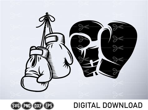 Boxing Gloves Vector Png