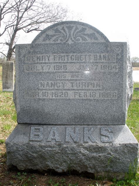 Nancy Turpin Banks 1820 1896 Memorial Find A Grave