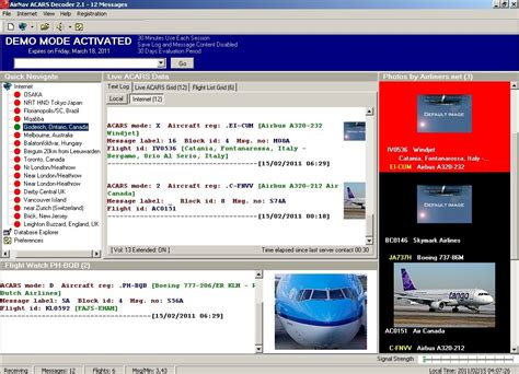 ARQUIVOS AERONÁUTICOS: AIRNAV ACARS DECODER