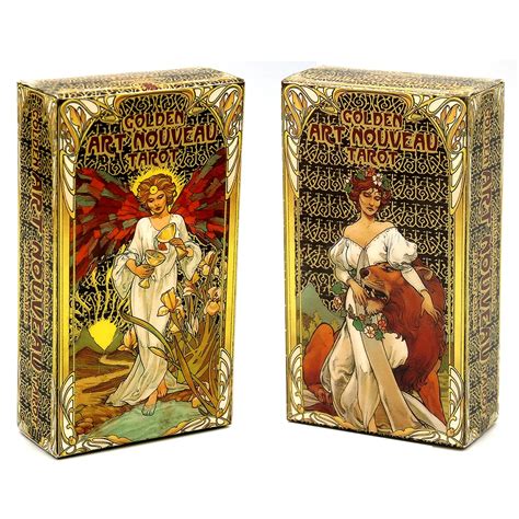 Golden Art New Jeu De 78 Cartes De Tarot Avec Guide Jeux De Livres