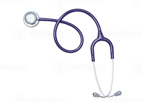 Purple Stethoscope On Transparent Background Png File Png