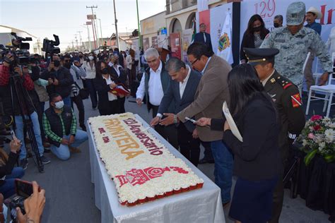 Conmemoran aniversario de la fundación de Frontera Infonor Diario