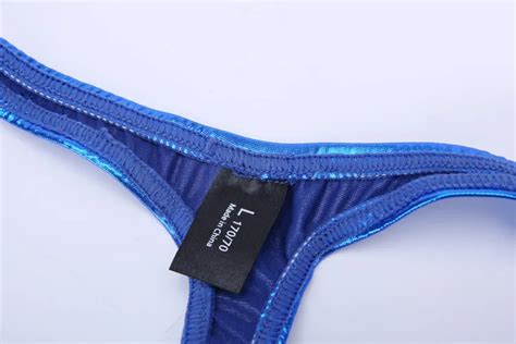 String G Bleu Pour Hommes Sous vêtements Fantaisie Lingerie Pour