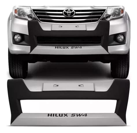 Overbumper Front Bumper Tg Poli Hilux Sw4 Sr 2012 A 2015 Parcelamento