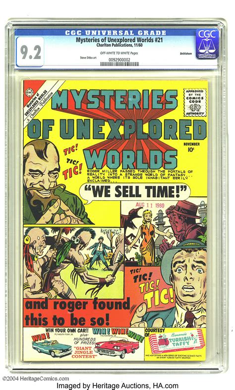 How Much Is Mysteries of Unexplored Worlds #21 Worth? Browse Comic