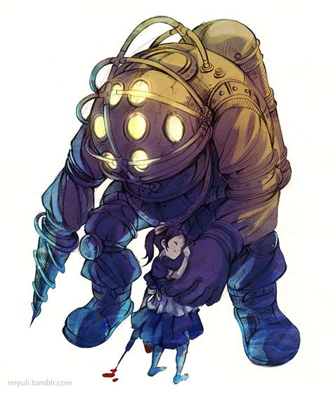 Mr Bubbles Arte De Videojuegos Bioshock Dibujos