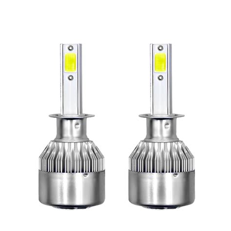 X H C Led Headlight Bulb W K Lm V V Waterproof Ip