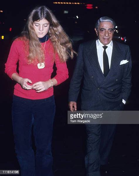 Caroline Kennedy And Aristotle Onassis At Trader Vics Photos And