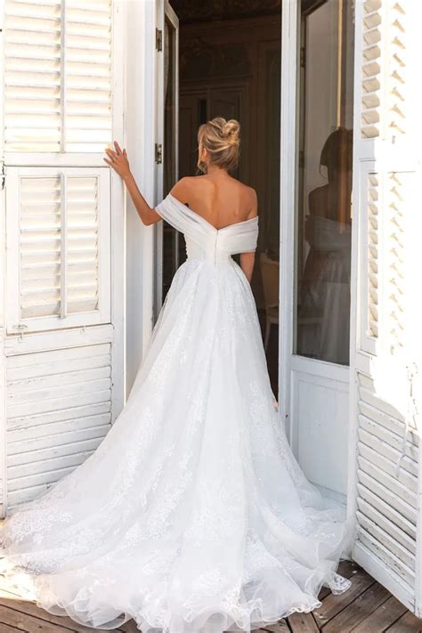 Basmalina Wedding Dresses Simple Bridal Gowns Wedding Dress Train