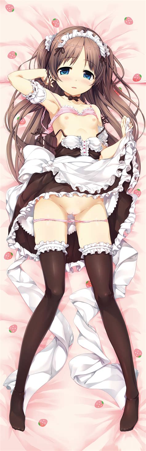 Lose Cura Monobeno Sawai Natsuha Bra Dakimakura Loli Maid Nipples