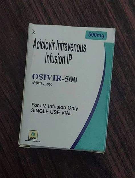 Plastic Aciclovir Intravenous Infusion Ip Standard Packaging Size